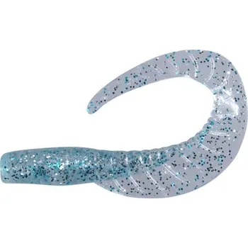 Umělá nástraha Twister DRAGON Maggot čirá/modrý a stříbrný glit. *: Twister DRAGON Maggot čirá/modrý a stříbrný glit. 2,0" (5,0cm) 20ks