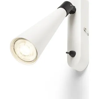 Bodové svítidlo RED - DESIGN RENDL ALEXIS nástěnná bílá/černá 230V GU10 5W - RED - DESIGN RENDL RED R14465