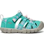 Dívčí sandály KEEN SEACAMP II CNX bright aqua/giggle pink - 39