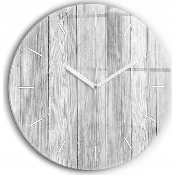 Hodiny Nástěnné hodiny Wallfluent šedé 60 cm