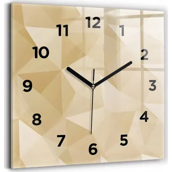 Hodiny Nástěnné hodiny Wallfluent žluté 30 cm