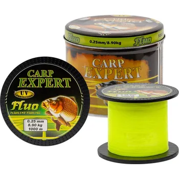 Vlasec Carp Expert Fluo žlutý 0,25mm 8,90kg 1000m