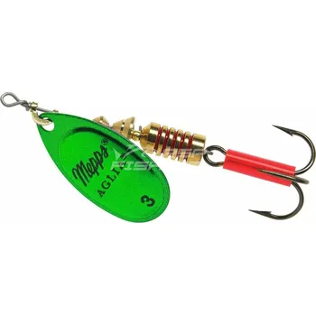 Umělá nástraha MEPPS ® Rotační třpytka MEPPS Aglia Platinum zelená *: Rotační třpytka MEPPS Aglia Platinum zelená velikost 2 (4,5g)