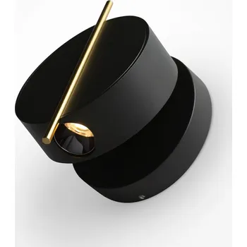 Nástěnné svítidlo Maytoni Nástěnné LED svítidlo NUANCE 4W, v. 14 cm, CRI90 Barva: Černá