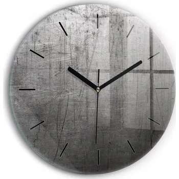 Hodiny Nástěnné hodiny Wallfluente šedé 30 cm