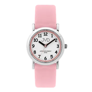 Hodinky JVD Dětské dívčí růžové náramkové hodinky JVD J7200.1 (JVD Dětské dívčí růžové náramkové hodinky JVD J7200.1)