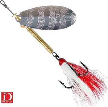 Umělá nástraha Dragon Rotační třpytka VELTICA Light De Luxe stříbrná *: Rotační třpytka VELTICA Light De Luxe stříbrná Velikost 1 (4g)