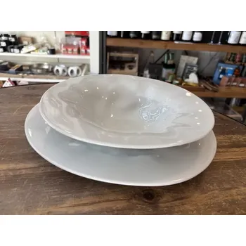 Pomačkaný porcelán - talíř 32cm