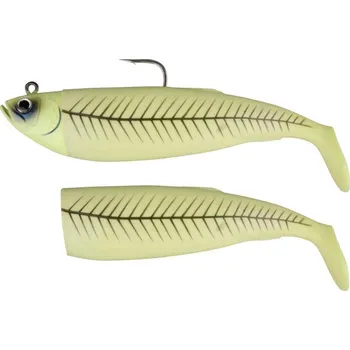 Umělá nástraha SAVAGE GEAR Cutbait Green Glow *: SAVAGE GEAR Cutbait Green Glow 20cm 270g