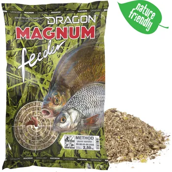 Návnadová surovina Vnadící směs Dragon MAGNUM FEEDER Method vanilka 2,5kg