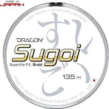 Šňůra DRAGON Sugoi white 135m *: Šňůra DRAGON Sugoi white 135m 0,037mm 1,91kg