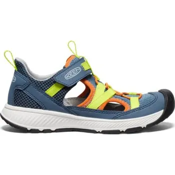 Chlapecké sandály Dětské sandály KEEN MOTOZOA SANDAL YOUTH vintage indigo/scarlet ibis - 35