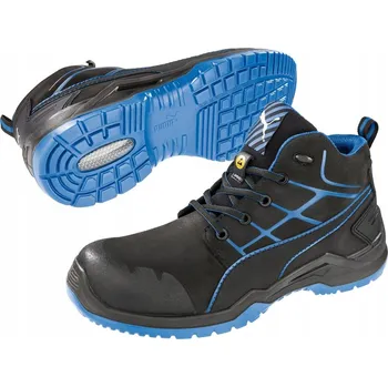 Pracovní obuv Boty Puma Krypton Blue Mid S3 63.420.0 - Velikost 42