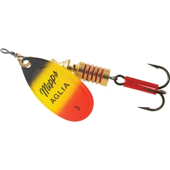 Umělá nástraha MEPPS ® Rotační třpytka MEPPS Aglia Furia černá/žlutá/červená *: Rotační třpytka MEPPS Aglia Furia černá/žlutá/červená velikost 1 (3,5g)