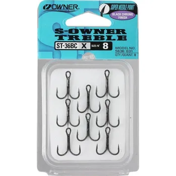 Rybářský háček OWNER Japan Trojháček OWNER 5636 ST-36BC *: Trojháček OWNER 5636 ST-36BC vel. 1/0 (5ks)