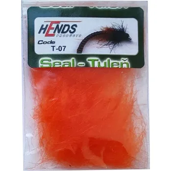 Umělá nástraha Srst HENDS Seal-Tuleň T07 oranžová