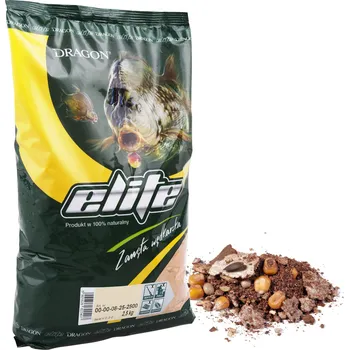 Návnadová surovina Vnadící směs Dragon ELITE Kapr jahoda 2,5kg