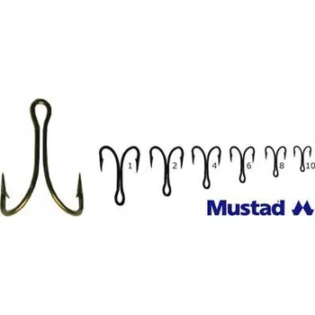 Rybářský háček Dvojháček MUSTAD 3674M 25ks *: Dvojháček MUSTAD 3674M 25ks Velikost 10