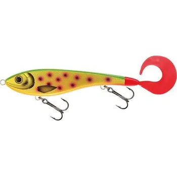 Umělá nástraha StrikePro ® Wobler Strike Pro Bandit Tail Sunshine-Red