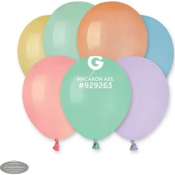 Balónek SMART Balónek latexový MINI - 13 cm – MAKRONKY MIX 1 KS