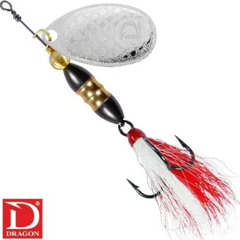 Umělá nástraha Dragon Rotační třpytka AGLIA C. De Luxe stříbrná *: Rotační třpytka AGLIA C. De Luxe stříbrná Velikost 1 (3g)