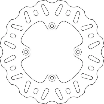Brzdový kotouč Zadní brzdový kotouč SUZUKI RM 85 '05-'17 WAVE, PROX