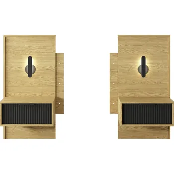 Noční stolek Laski Sada 2 nočních stolků Baltic