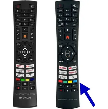 Dálkový ovladač Hyundai ULY 65TS643 SMART náhradní
