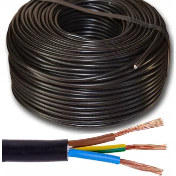 Napájecí kabel Elektrický kabel Kulatý, ohebný (licna) OMY LeaderLED 3 x 1,5