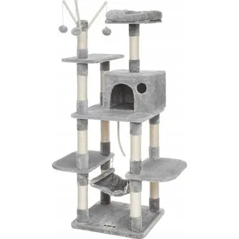 Vysoké škrabadlo, pelíšek, škrabací sloup Songmics 101 - 160 cm