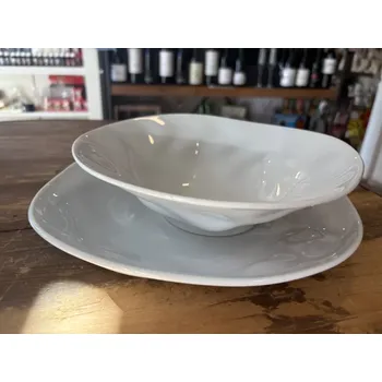 Pomačkaný porcelán - miska 23cm