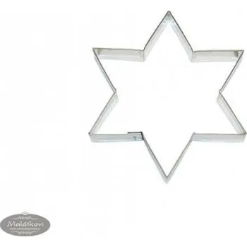 Vánoční dekorace Monoporce 8 cm hvězda