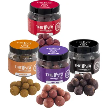 Boilies Boilie THE ONE Hook Soluble Mix 150g *: Boilie THE ONE Gold Hook Soluble Mix 14-20mm scopex-karamel
