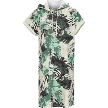 Dámské šaty Dámské letní šaty HAJO 10535 551 D Sweatkleid Kapuze Tunnelzug Velikost: 44