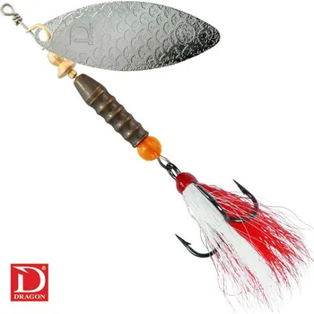 Nástraha Dragon Rotační třpytka VIPER De Luxe stříbrná *: Rotační třpytka VIPER De Luxe stříbrná Velikost 2 (8g)