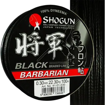 Šňůra SHOGUN Barbarian 0,30mm 22,30kg *: Šňůra SHOGUN Barbarian 0,30mm 22,30kg 100m