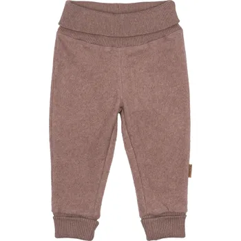Mikk-Line dětské fleece kalhoty 12004 Burlwood Velikost: 86 Merino vlna