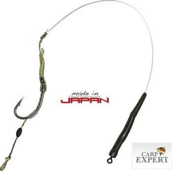 Rybářský háček Návazec CARP EXPERT Combi Rig vel.4 25lbs 2ks