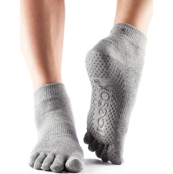 Dámské ponožky Ponožky na jógu Heather Grey, Velikost XL (45,5 a více )