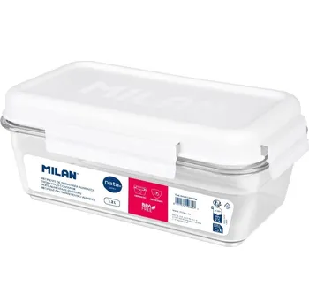 Svačinový box Box na potraviny MILAN 1,2 L Tritan - bílý