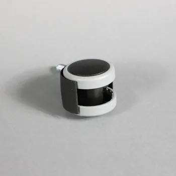 Pojezdové kolečko Kolečko černošedé bez brzdy pogumované