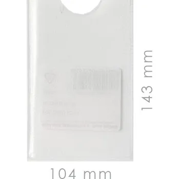Pouzdro PVC 104 x 143 mm