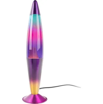 Lampička Stolní lampa Leitmotiv Rainbow Rocket Lava LM2186PU fialová 44X
