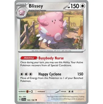 Sběratelská karetní hra Pokémon karta Blissey 145/198