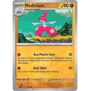 Sběratelská karetní hra Pokémon karta Medicham 111/198