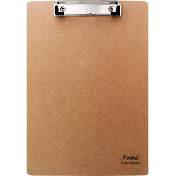 Psací podložka Podložka na psaní s klipem A4 karton