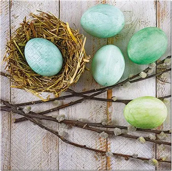 Papírový ubrousek Obrúsky PAW L 33x33cm Eggs Nest