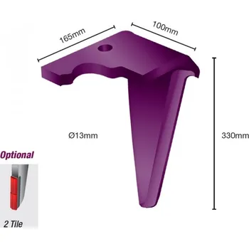 Trekingová hůl MXP Maschio Tine RH-pravý (1-Hole) (36100366)