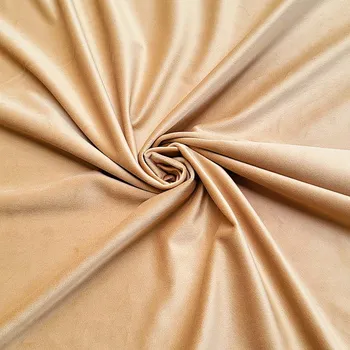 BYTEMA Luxusní jednobarevná designová dekorační látka GERSTER 77042/0920 OŘÍŠKOVÁ šíře 290 cm