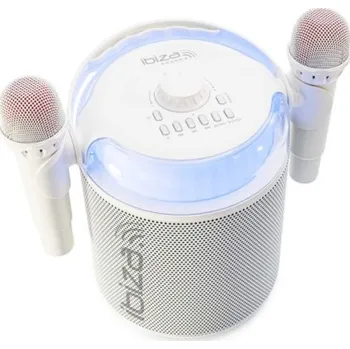 Karaoke Ibiza Sound KARAHOME-WH IBIZA karaoke systém 02-4-2102